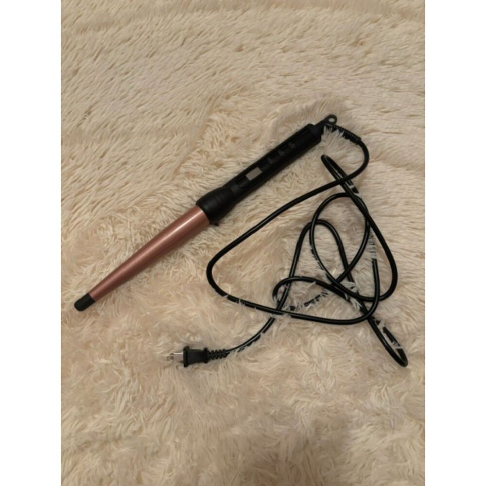 Rose‑Gold Curling Wand – 1 Inch Barrel